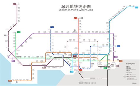 深圳地鐵線路圖 蓮塘口岸|深圳地铁地图